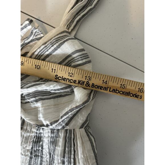 Rebecca Taylor La Vie Taylor Tank Top Tunic Tie Front Ruffle Romantic Babydoll S - Picture 10 of 11